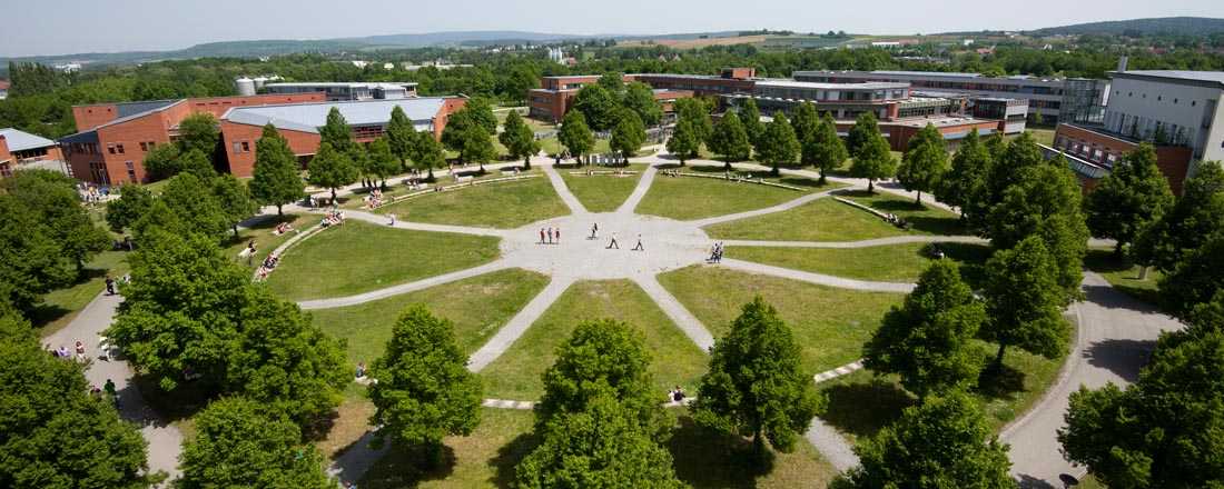 Bild: Campus Uni Bayreuth von oben